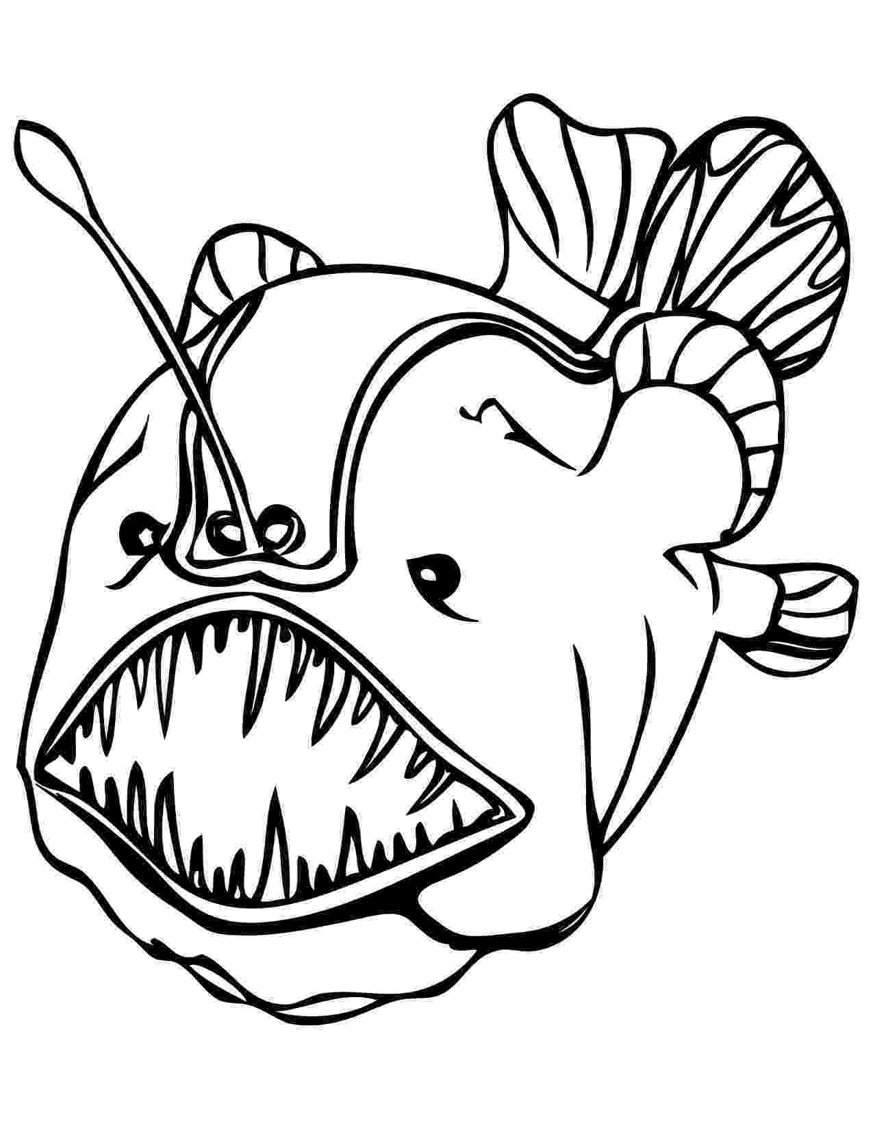 fish color page print download cute and educative fish coloring pages color fish page 