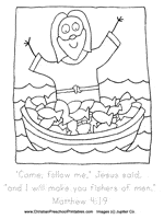 fishers of men coloring page fishers of men coloring page bible class servant men coloring fishers of page 