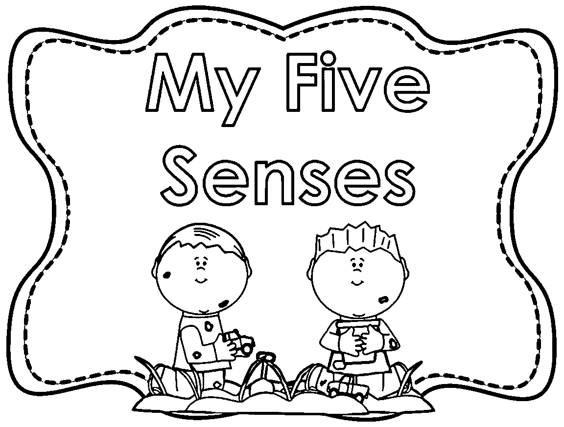 five senses coloring pages our 5 senses page coloring page wecoloringpagecom coloring senses pages five 