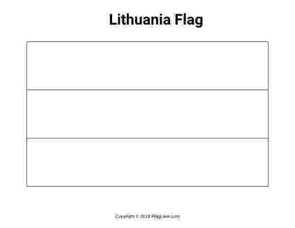 flag of lithuania picture lithuania colouring flag picture flag lithuania of 
