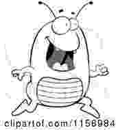 flea coloring page royalty free rf running flea clipart illustrations page coloring flea 