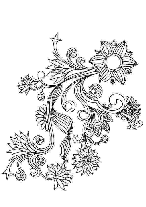 floral designs coloring book beautiful flowers detailed floral designs coloring book coloring designs book floral 