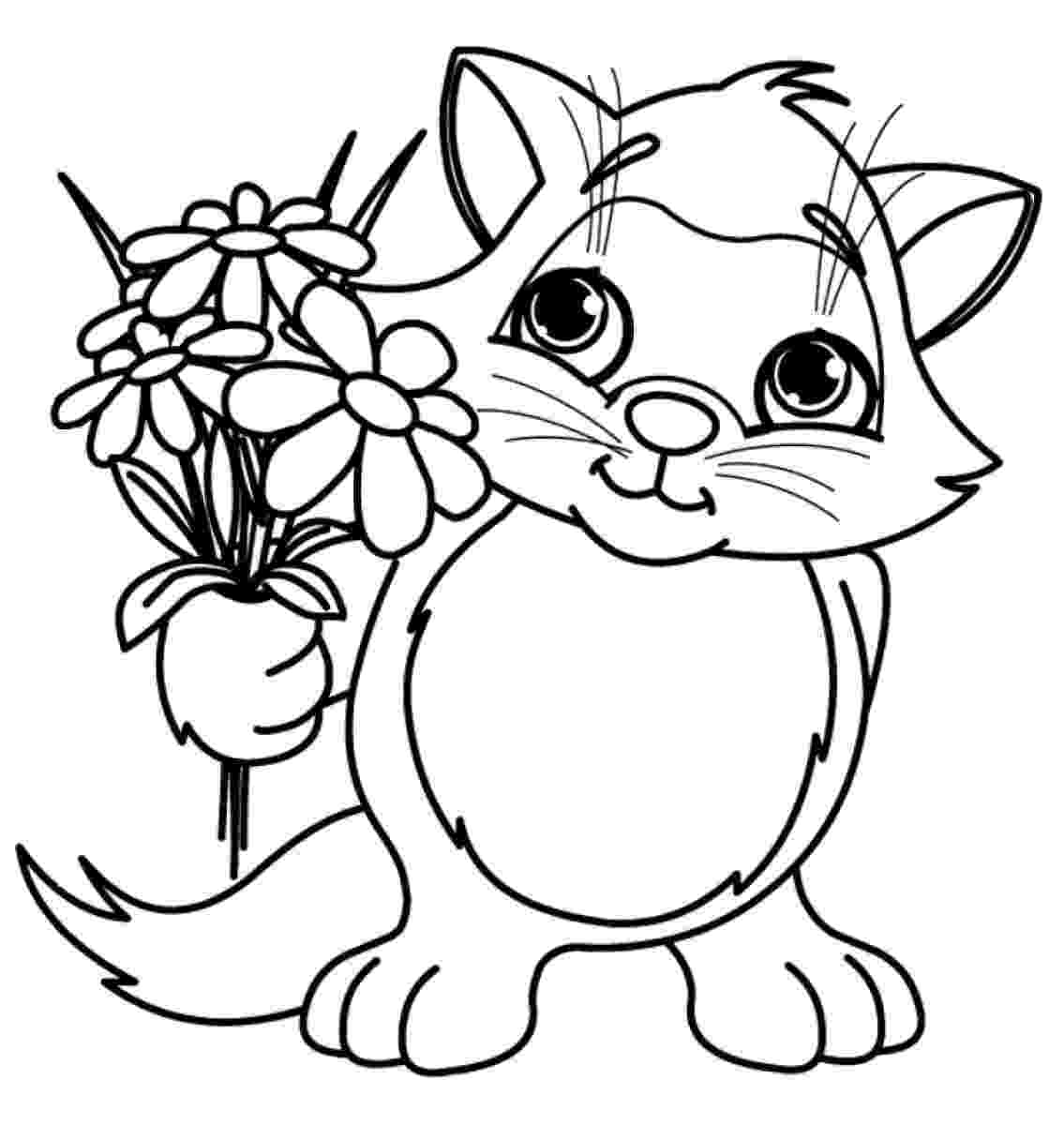 flower images to color free printable flower coloring pages for kids best images flower color to 