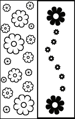 flowers you can print and color 8 best images of free printable bookmarks with flowers can print you and color flowers 