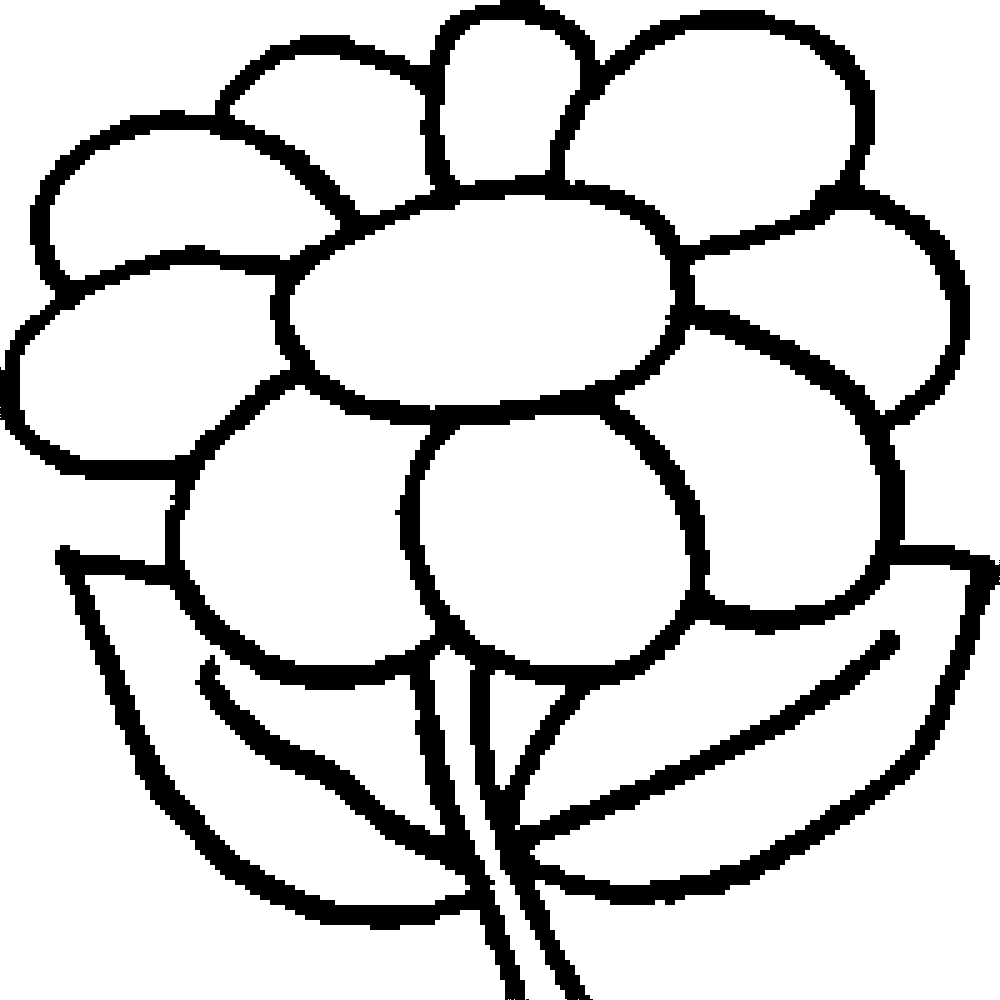 flowers you can print and color print download some common variations of the flower flowers you color print and can 