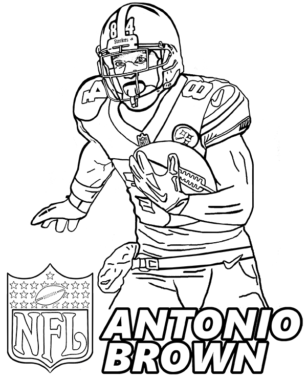 football players coloring pages coloring pages football coloring pages free and printable coloring football players pages 