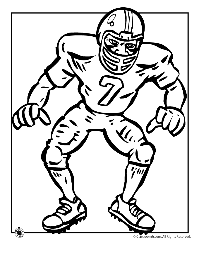 football players coloring pages free printable football coloring pages for kids best pages coloring football players 