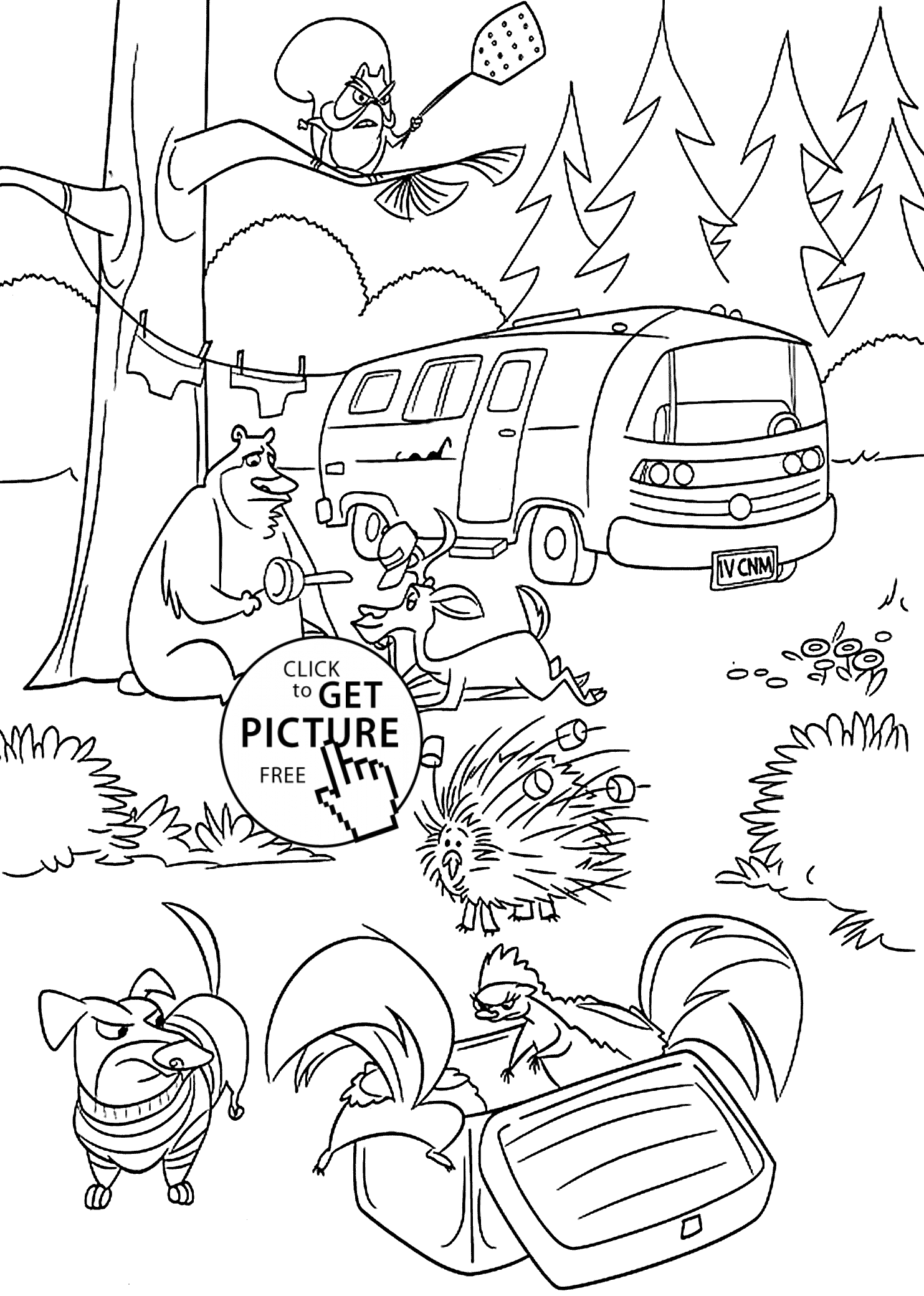 forest coloring sheets open season in forest coloring pages for kids printable free forest sheets coloring 