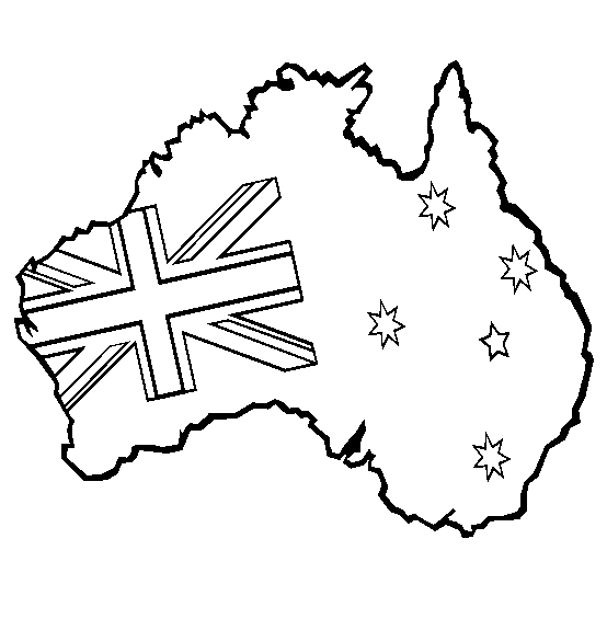 free australian colouring pages australia coloring pages for kids coloringpagesabccom colouring australian free pages 