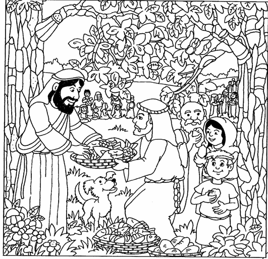 free coloring pages feeding 5000 day 22 stay strong energy youth feeding 5000 pages coloring free 