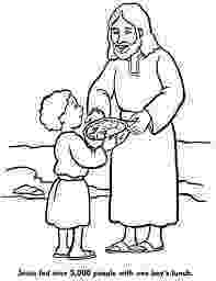 free coloring pages feeding 5000 jesus feeds 5000 coloring page sunday school preschool pages 5000 free feeding coloring 
