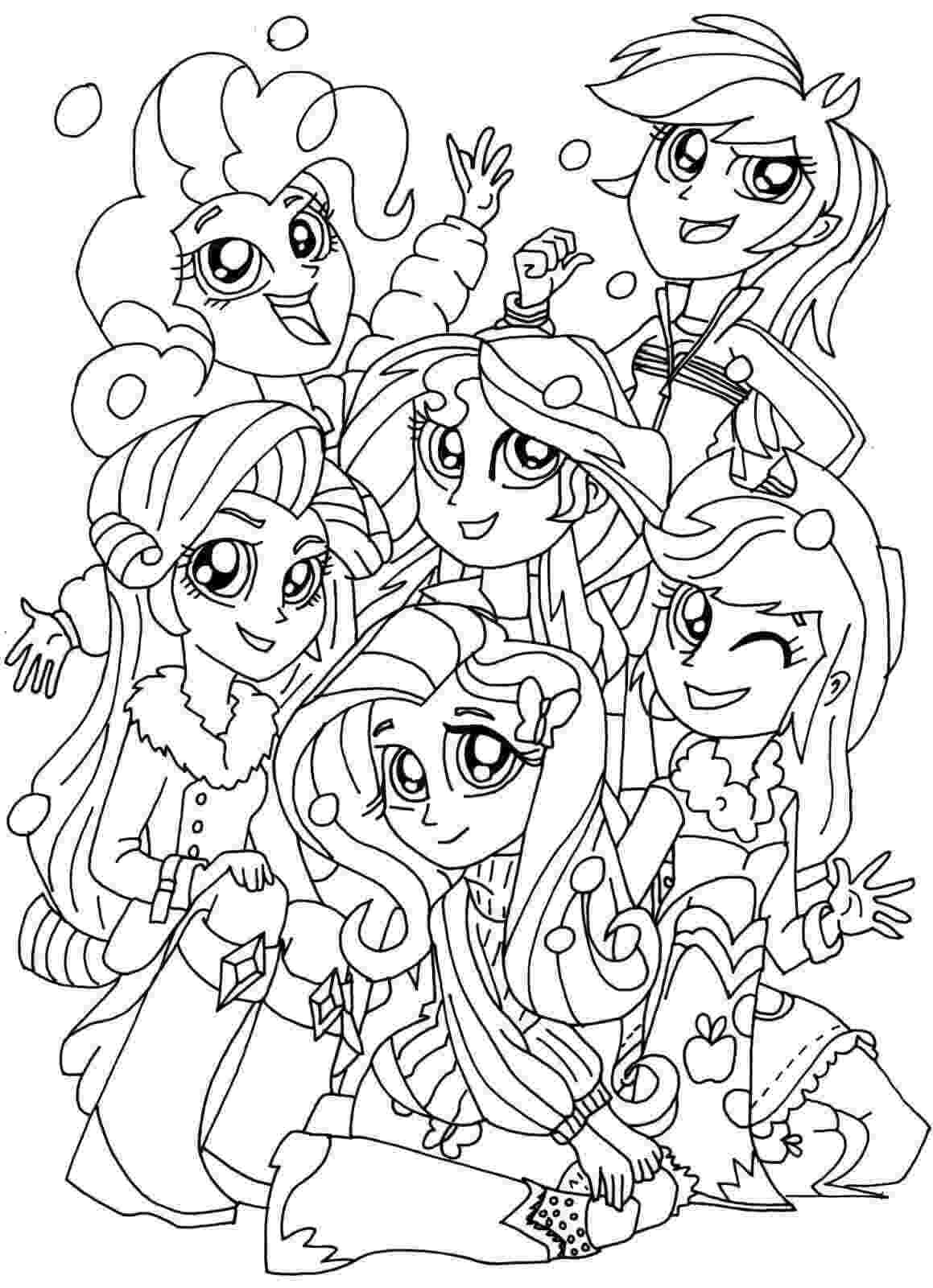 free colouring pages for girls 15 printable my little pony equestria girls coloring pages girls free colouring for pages 