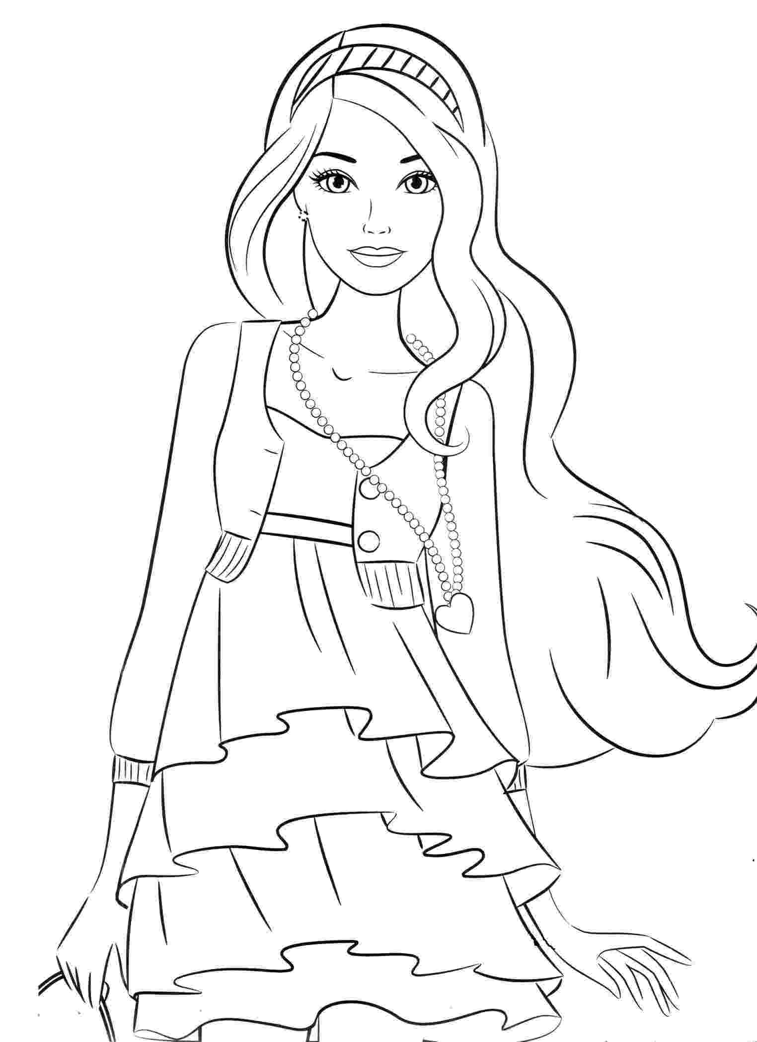 free colouring pages for girls mermaid coloring pages to download and print for free girls colouring pages free for 