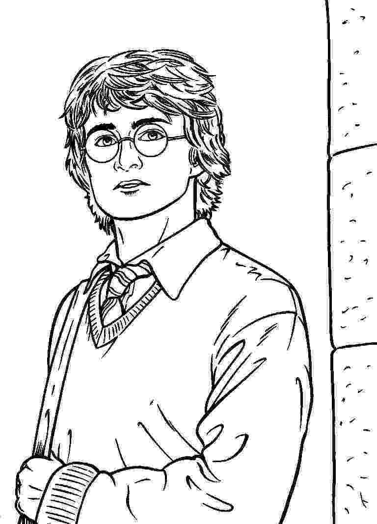 free colouring pages harry potter free printable harry potter coloring pages for kids free pages harry colouring potter 