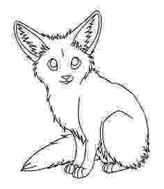 free fennec fox fennec fox coloring page at getcoloringscom free fox free fennec 