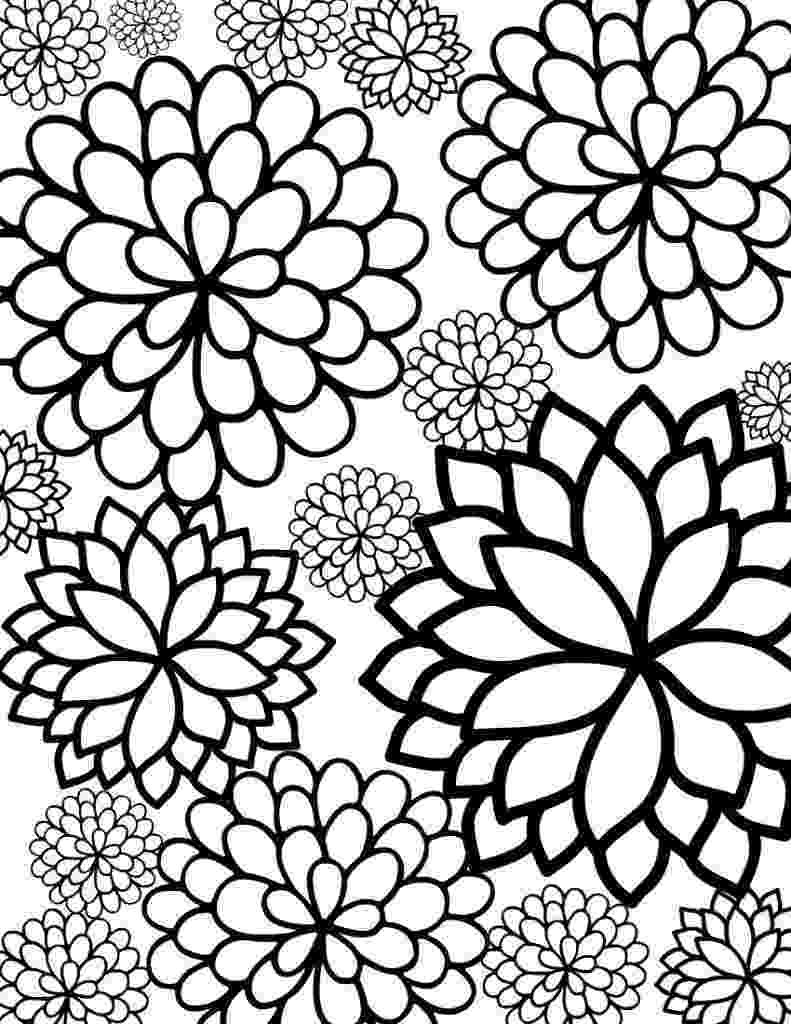 free flower pictures to print and color spring flower coloring pages to download and print for free free color print and pictures flower to