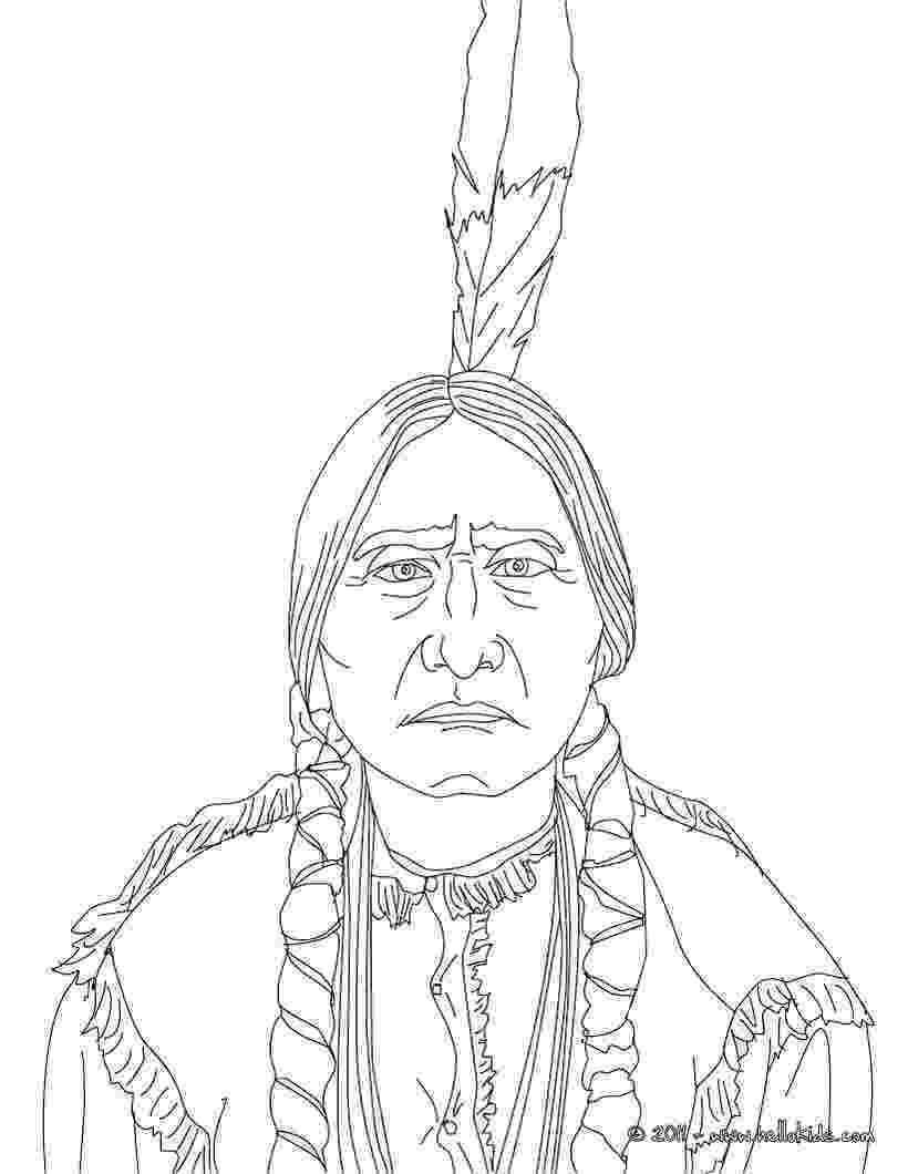 free native american coloring pages coloring pages native american profile holidays native free pages coloring american 