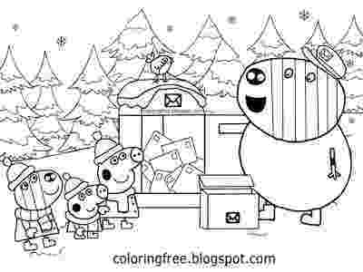 free peppa pig christmas colouring pages coloriage peppa pig à colorier dessin à imprimer peppa pages free pig colouring christmas peppa 