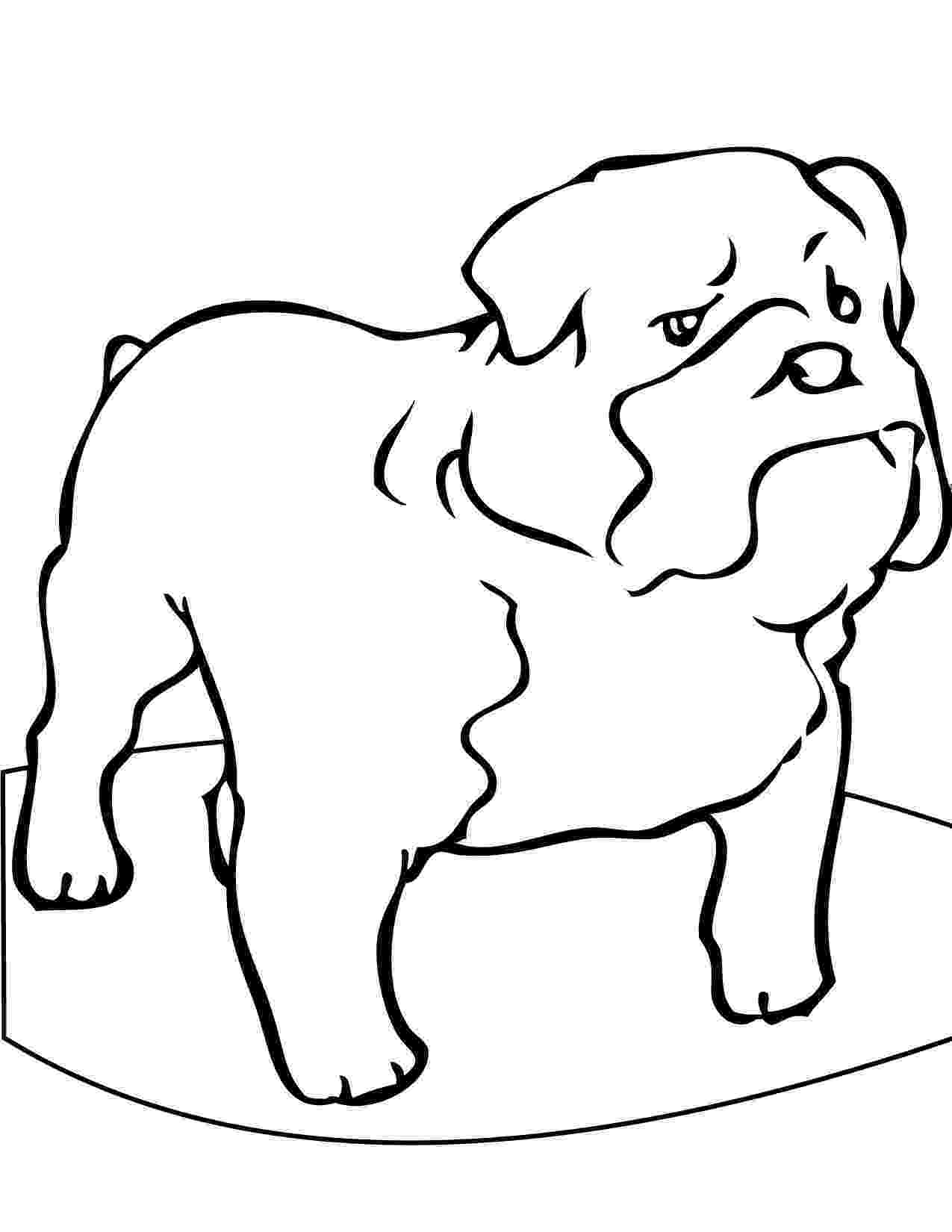 free printable bulldog coloring page english bulldog coloring page free printable coloring pages page free coloring printable bulldog 