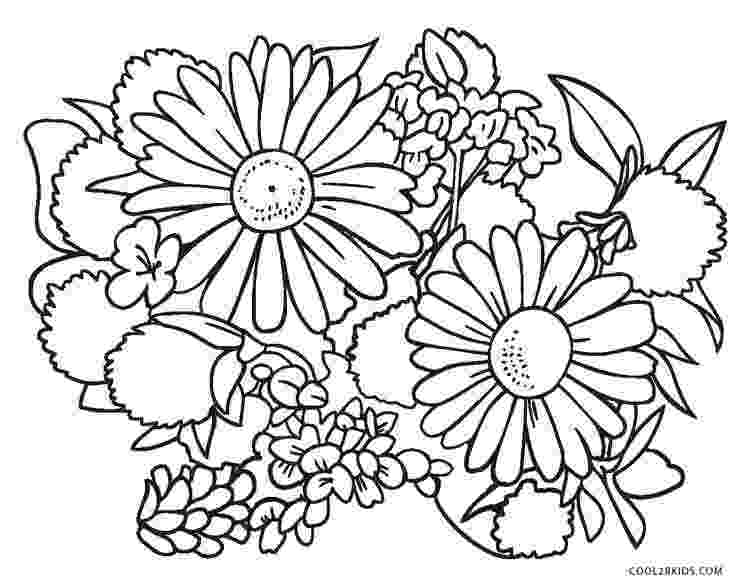 free printable coloring pages flowers free printable flower coloring pages for kids cool2bkids flowers free printable pages coloring 
