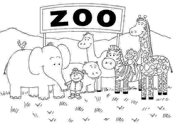free printable coloring pages of zoo animals printable zoo coloring pages coloringmecom coloring free animals printable zoo pages of 