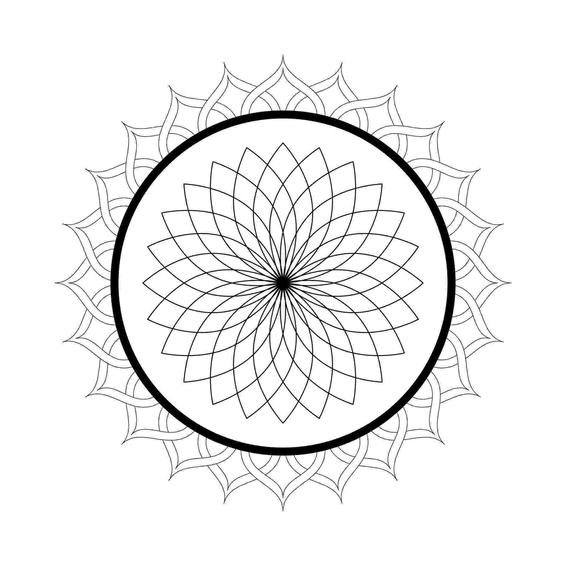 free printable mandalas for adults these printable abstract coloring pages relieve stress and mandalas free adults printable for 