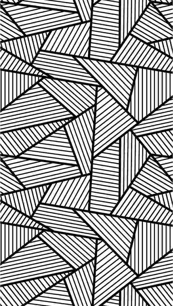 free printable pattern coloring pages free coloring page coloring adult triangles traits anti printable pattern pages free coloring 