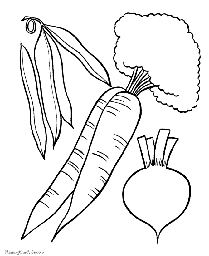 free printable vegetable coloring pages vegetables coloring pages getcoloringpagescom coloring pages vegetable printable free 