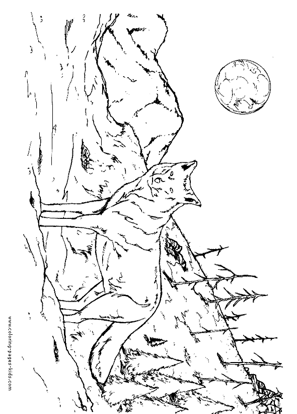 free printable wolf coloring pages wolf howling moon coloring pages download and print for free coloring printable wolf free pages 