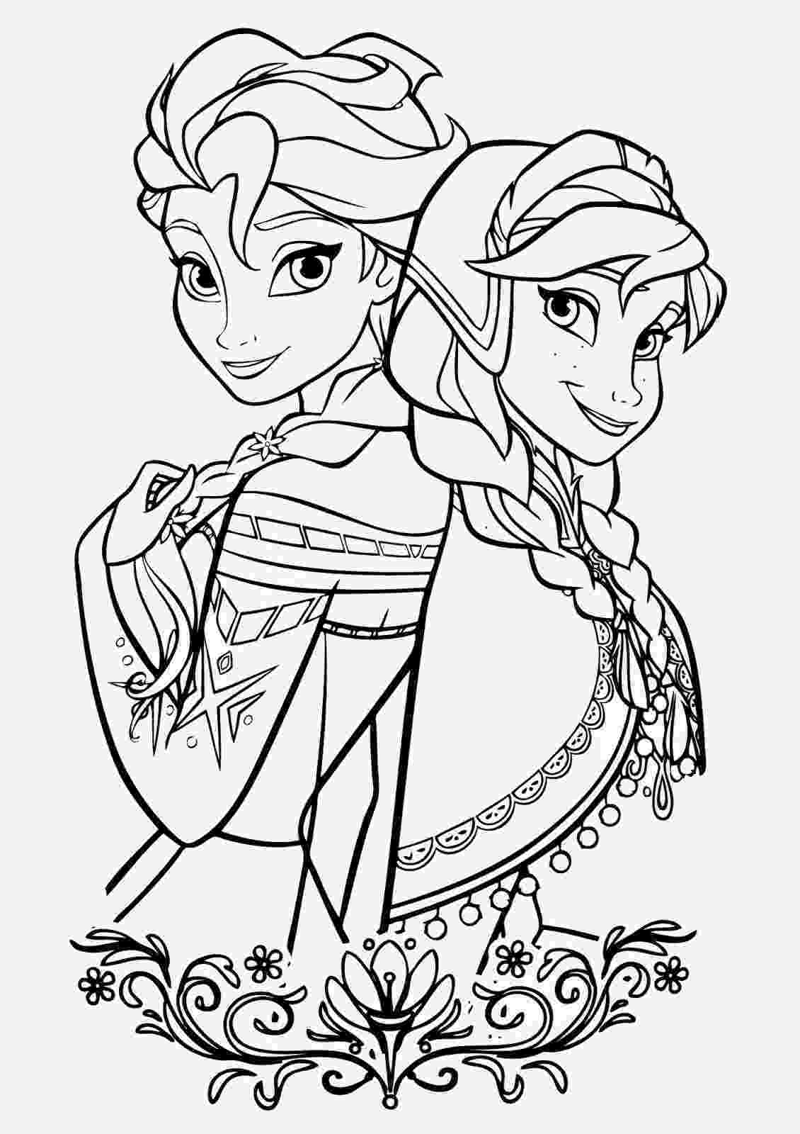 frozen characters coloring pages frozen characters drawing at getdrawingscom free for pages frozen characters coloring 