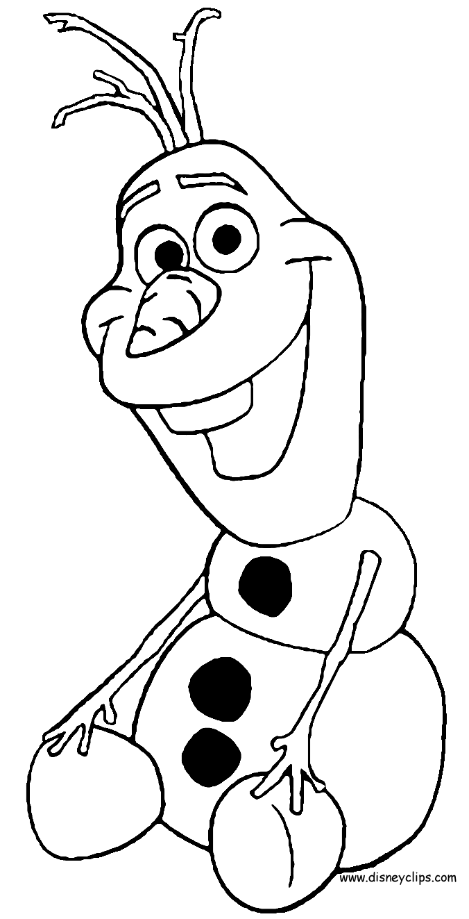 frozen olaf coloring free printable frozen coloring pages for kids best olaf frozen coloring 