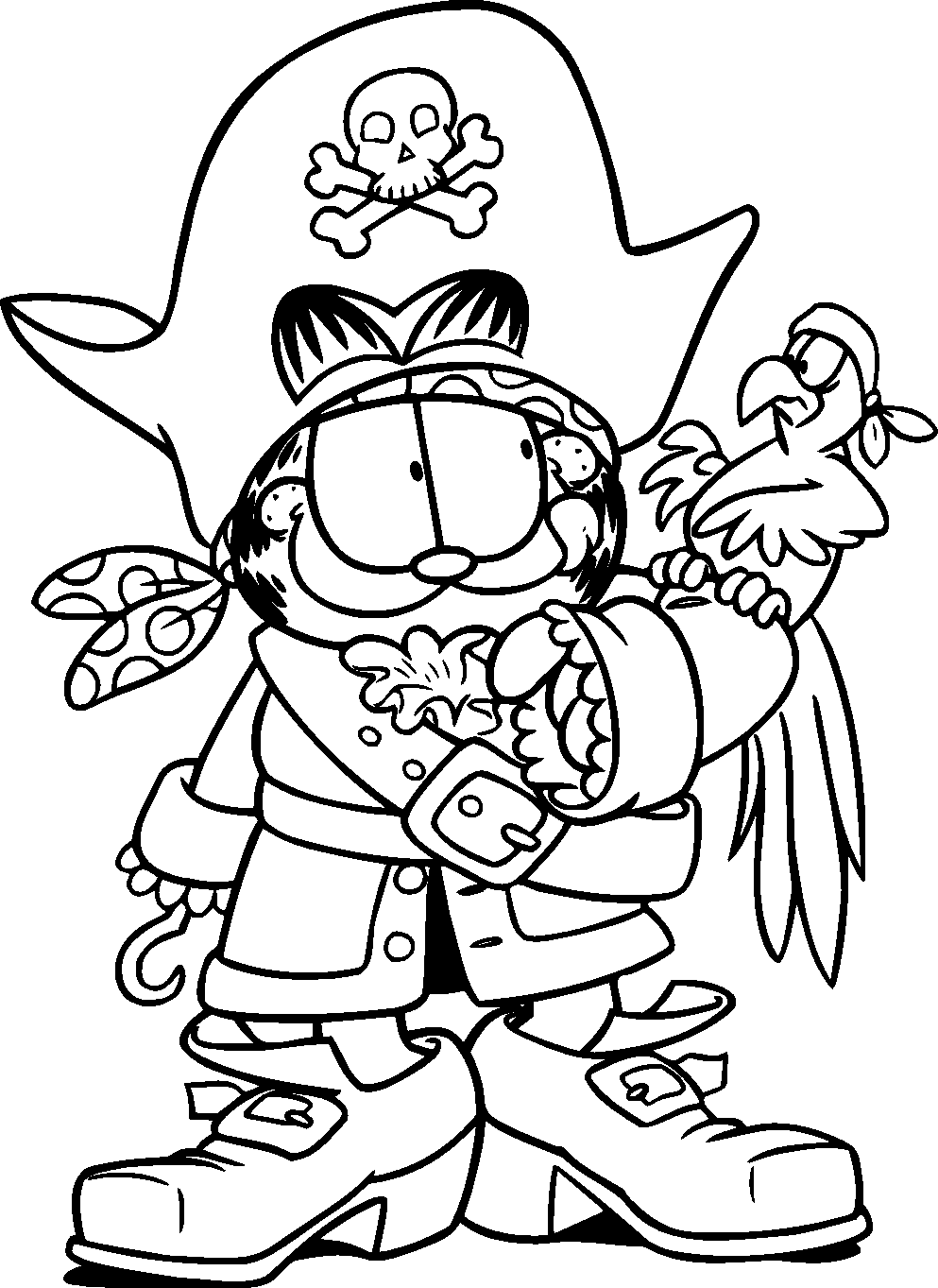 garfield color pages garfield coloring pages to download and print for free garfield color pages 