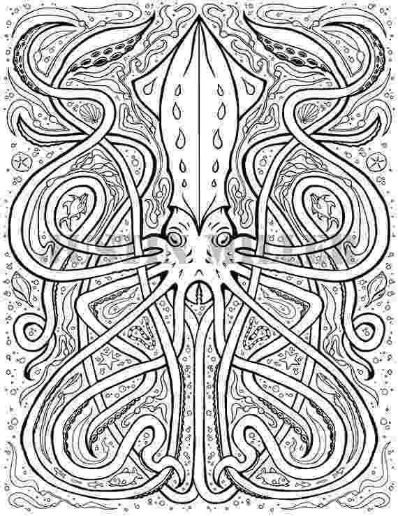 giant squid coloring pages squid coloring pages to download and print for free squid giant pages coloring 
