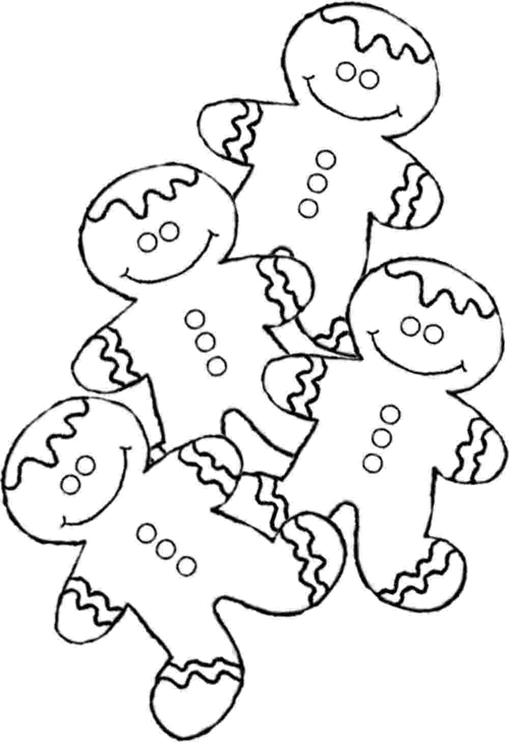 gingerbread color free printable gingerbread man coloring pages for kids gingerbread color 