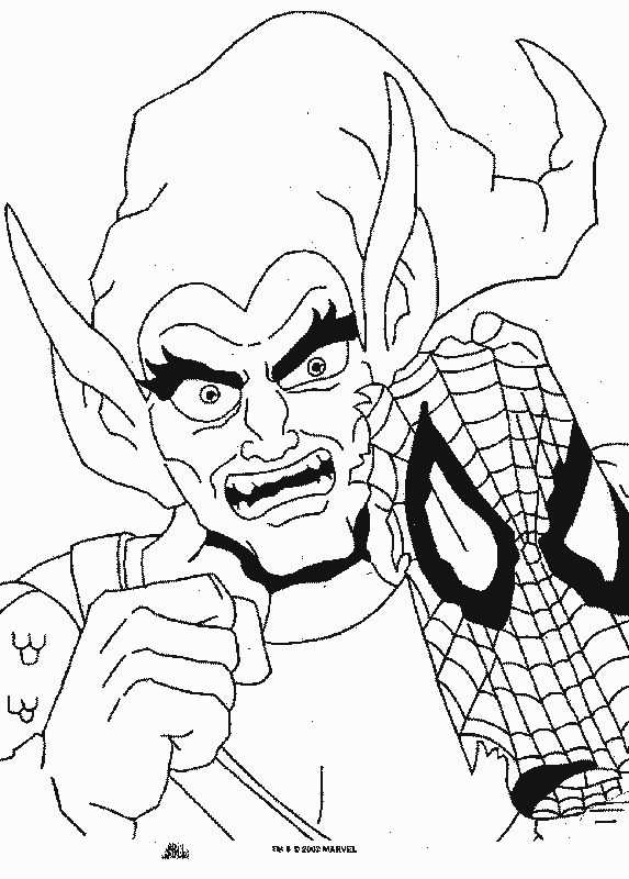 green goblin colouring pages spiderman green goblin coloring pages coloring home colouring green goblin pages 