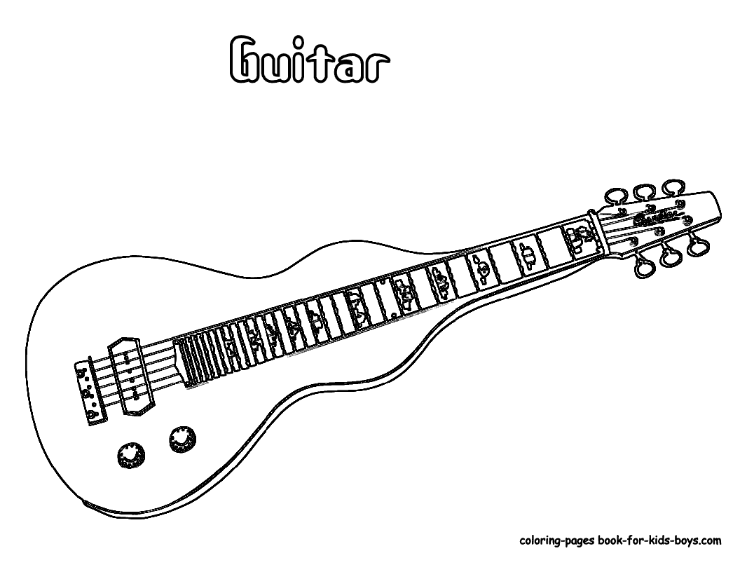 guitar coloring pages guitar coloring pages to download and print for free coloring pages guitar 1 1