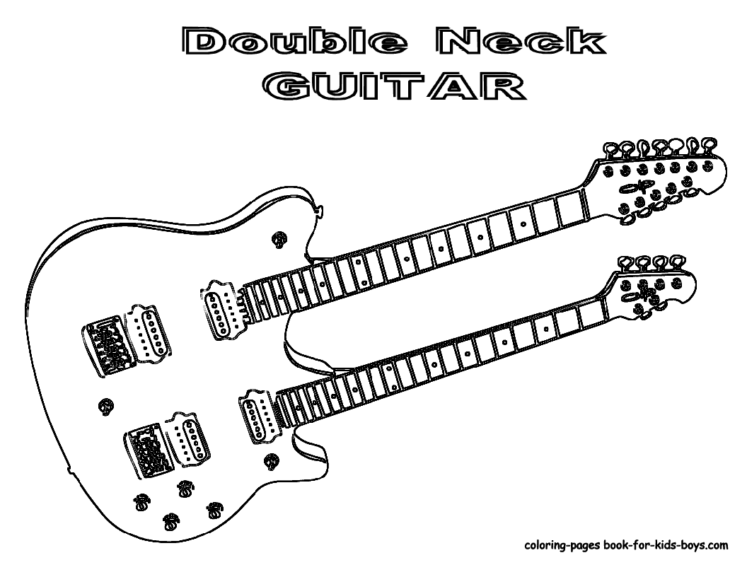 guitar coloring pages guitar coloring pages to download and print for free pages guitar coloring 