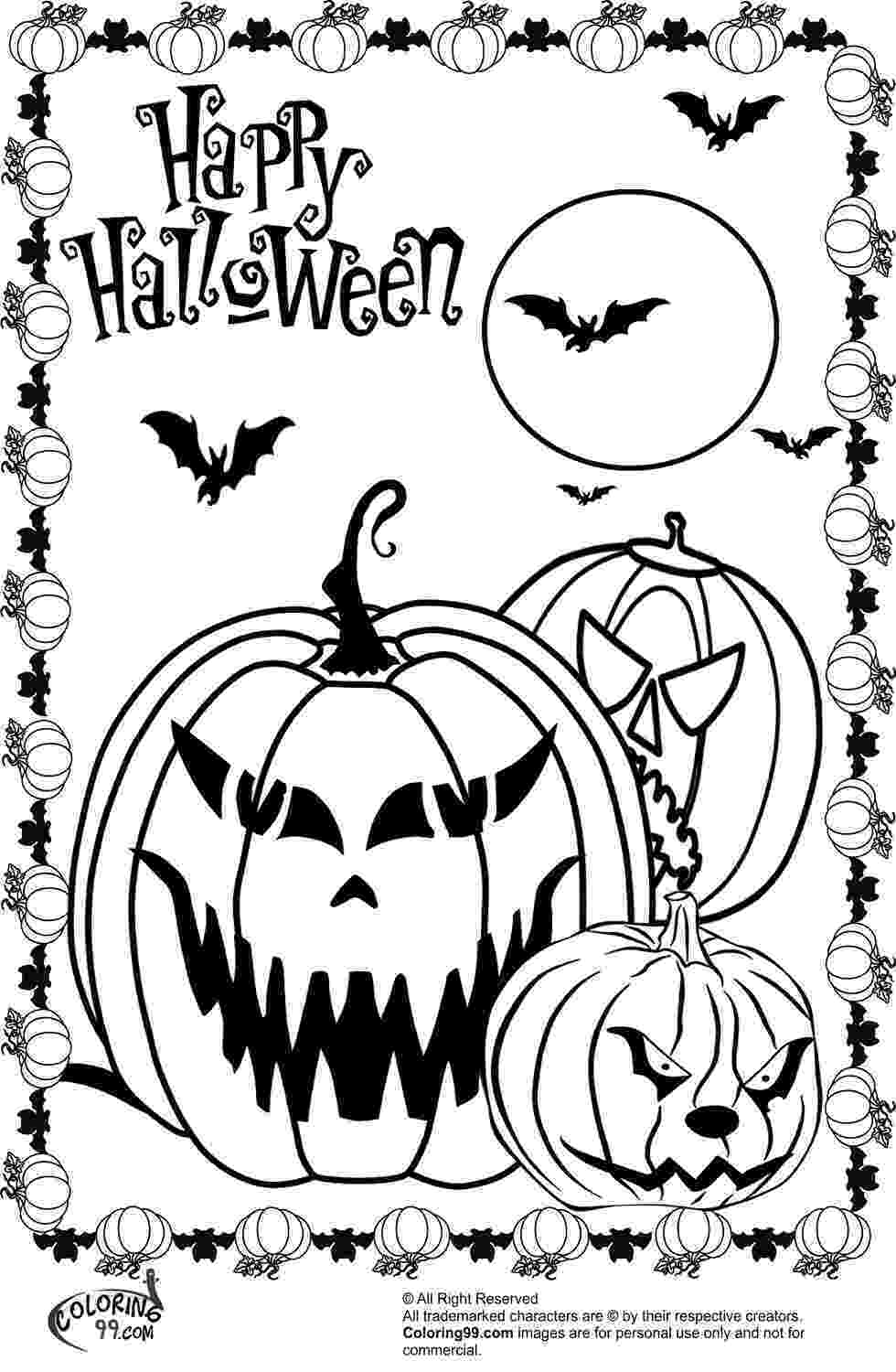 halloween coloring pages to color online halloween coloring pages to print and color free to online halloween color coloring pages 