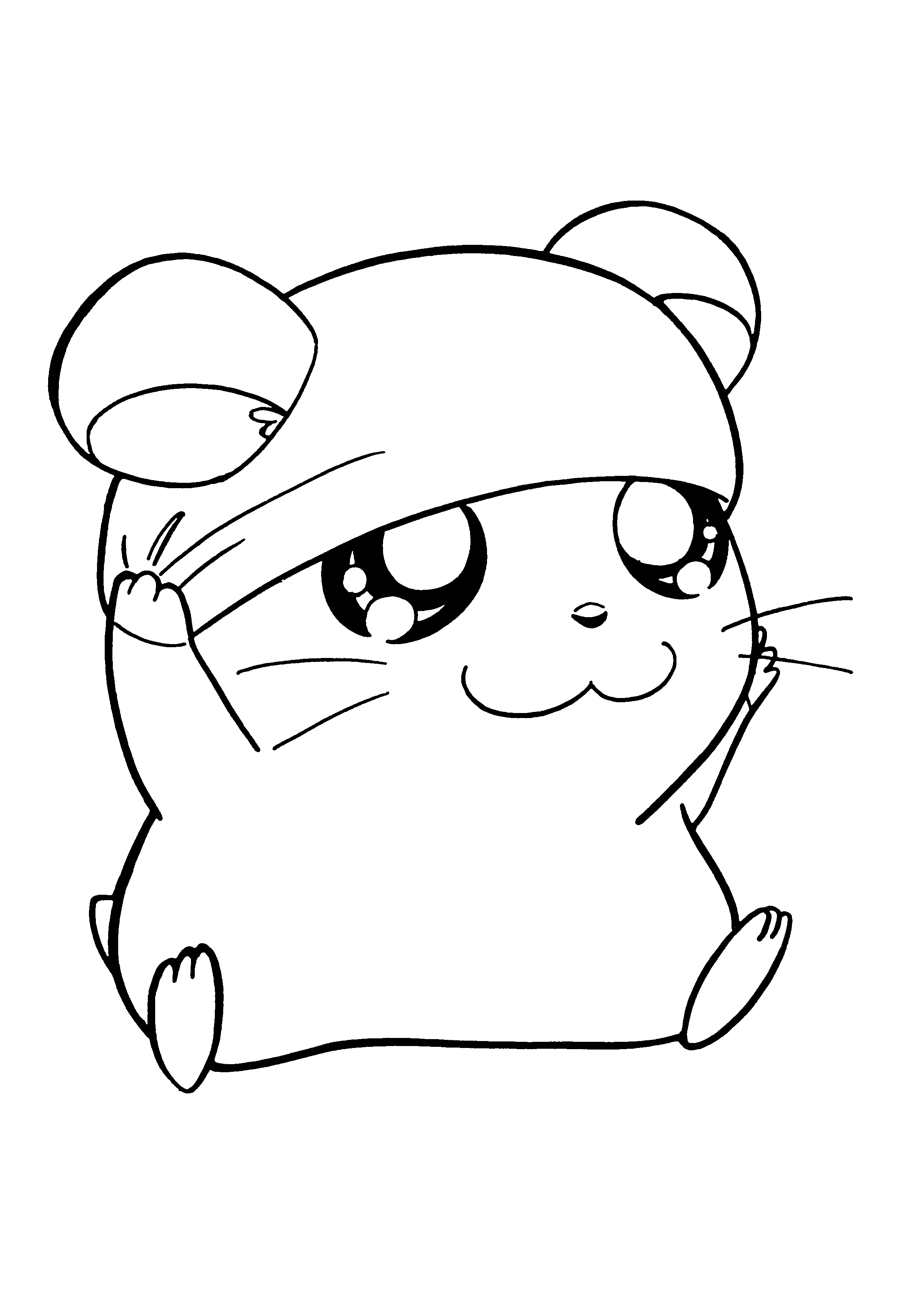 hamster coloring page hamster coloring pages to download and print for free page hamster coloring 