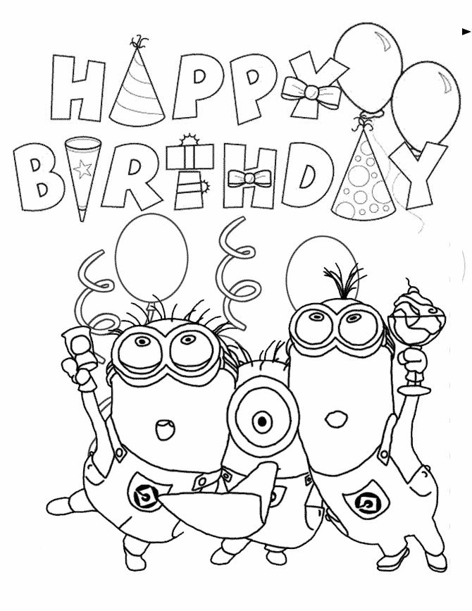 happy birthday coloring sheets birthday coloring pages birthday sheets coloring happy 
