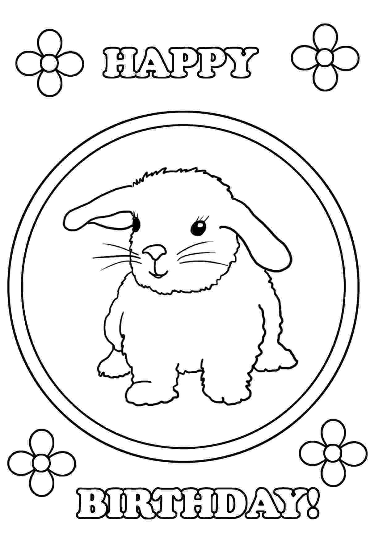 happy birthday coloring sheets happy birthday coloring pages to download and print for free coloring birthday happy sheets 