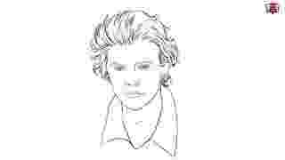 harry styles coloring page harry styles drawing at getdrawingscom free for harry styles page coloring 