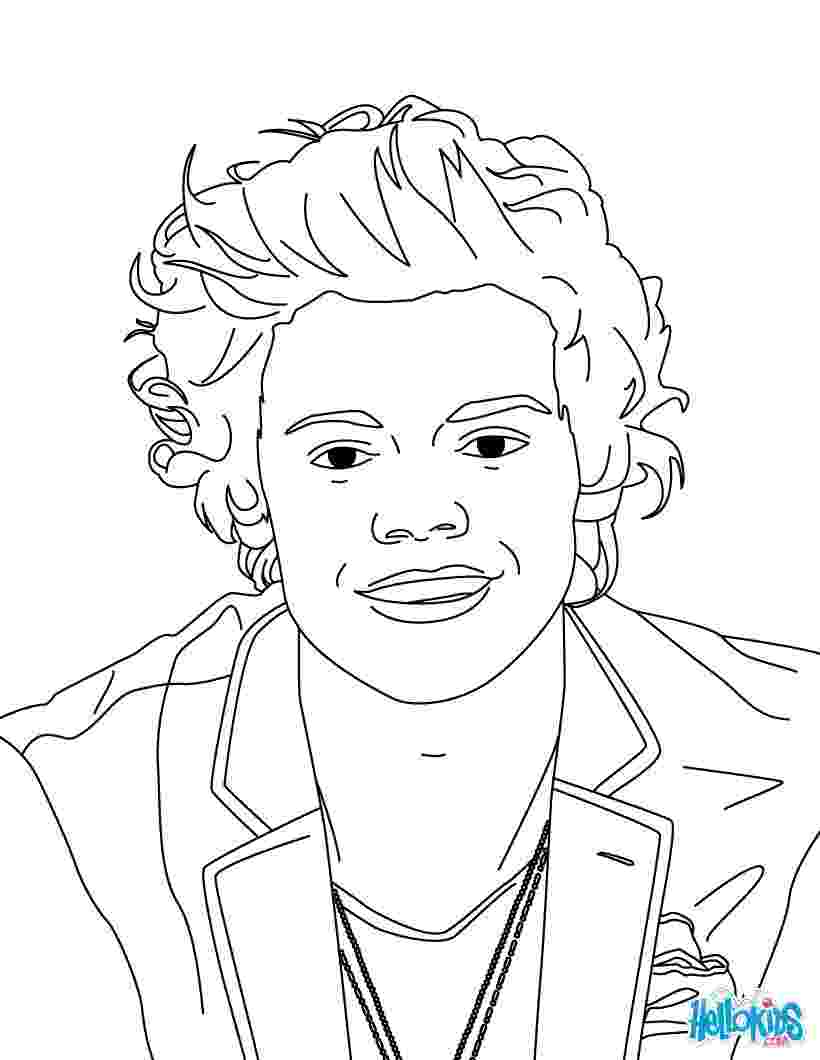 harry styles coloring pages sarah39s super colouring pages one direction colouring pages coloring styles pages harry 