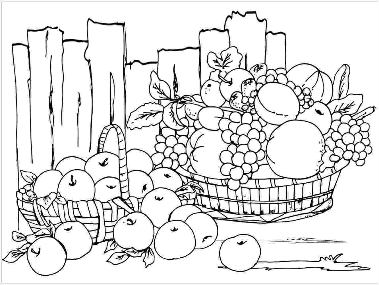 harvest pictures for kids free coloring autumn day more free printable autumn fall for harvest kids pictures 