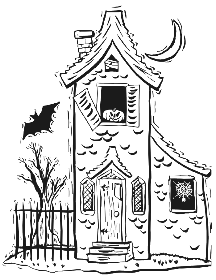 haunted house coloring pages 9 house coloring pages jpg ai illustrator download coloring house haunted pages 