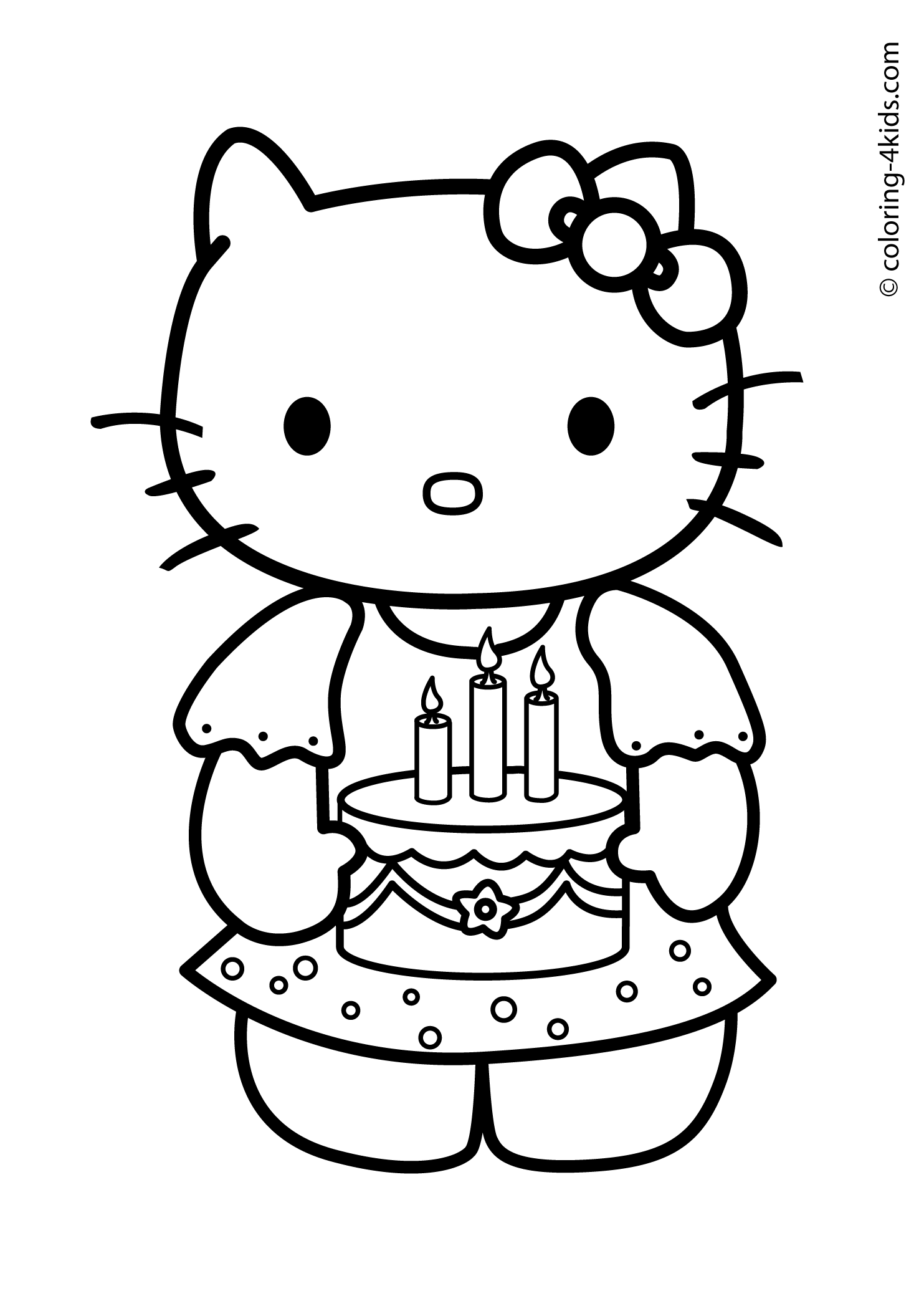 hello kitty happy birthday coloring pages hello kitty happy birthday coloring pages pinterest coloring kitty happy pages hello birthday 