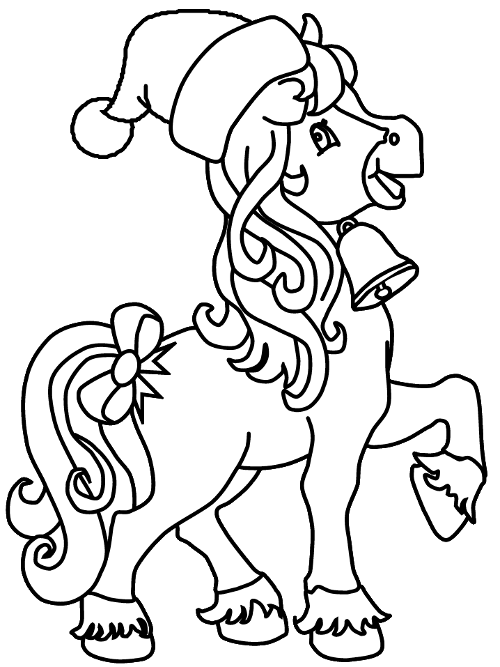holiday pictures to color horse christmas coloring pages coloring book color holiday pictures to 