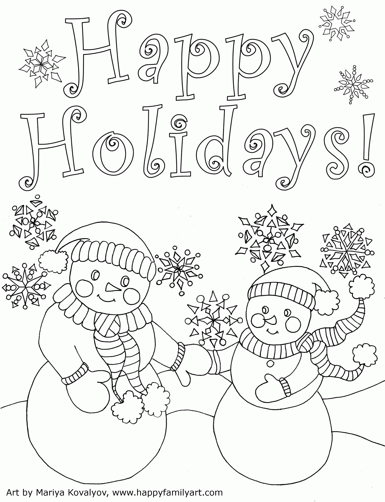 holiday pictures to color printable holiday coloring pages color to holiday pictures 