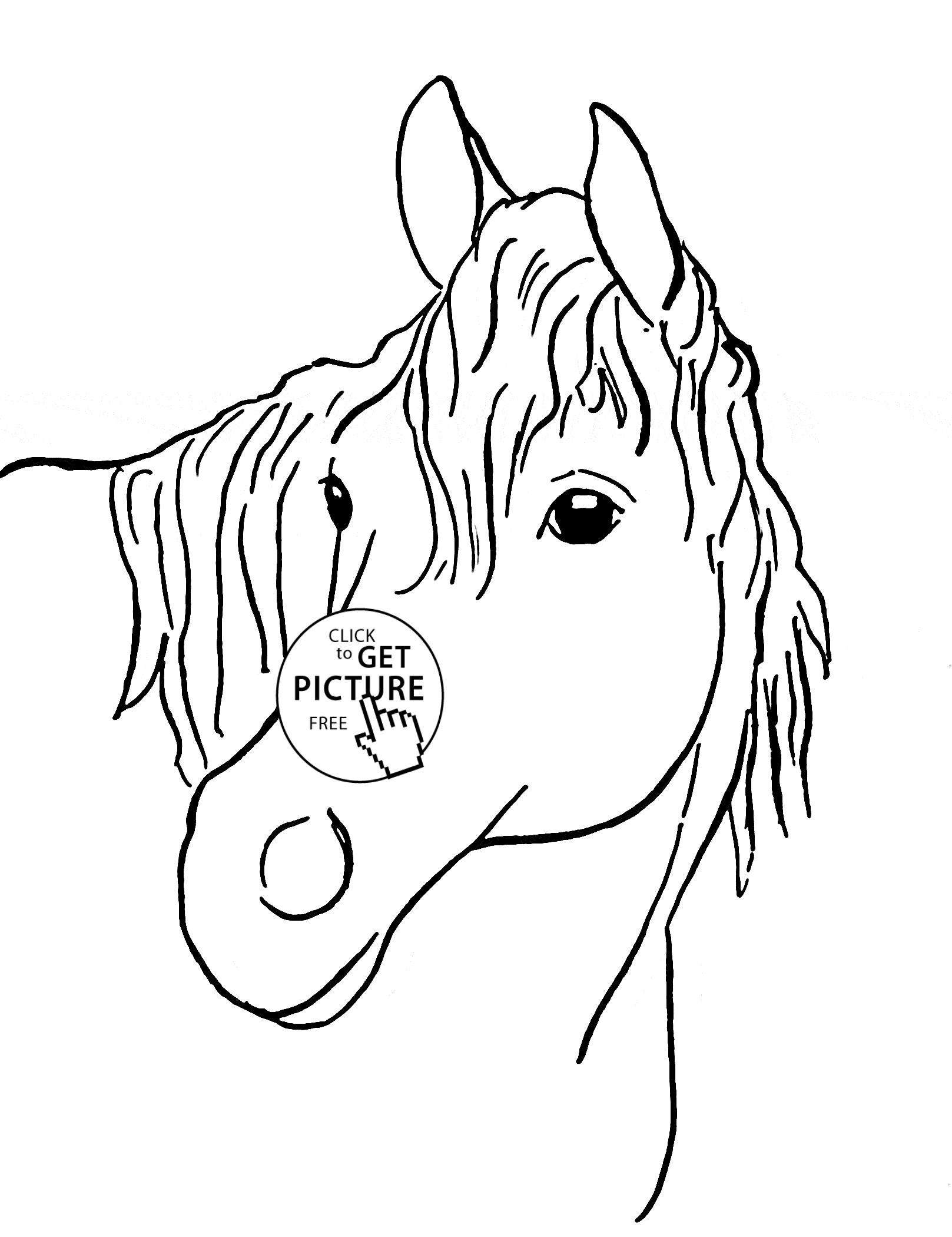 horse face coloring page horse coloring pages coloring pages to download and print page coloring horse face 