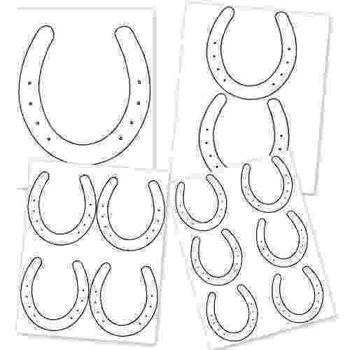 horseshoe printable template pin by muse printables on coloring pages at coloringcafe printable template horseshoe 